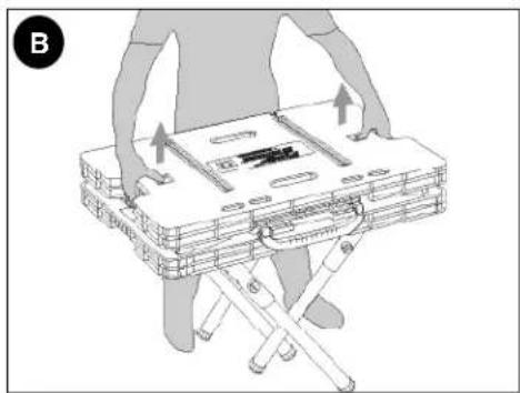 BLACK & DECKER FSWM1000 - OPENING THE WORKBENCH - 2
