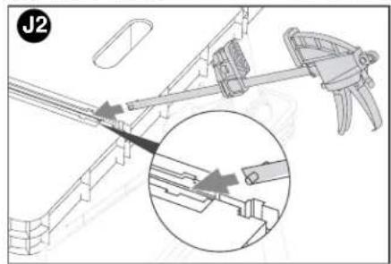 BLACK & DECKER BDWM1000 - ABRAZADERAS AJUSTABLES - 2