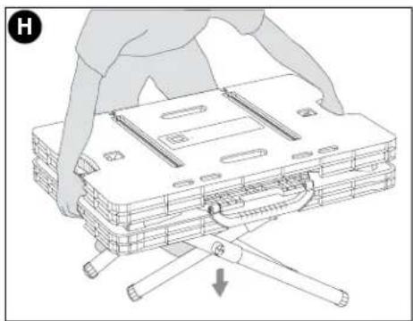 BLACK & DECKER BDWM1000 - CLOSING THE WORKBENCH - 6