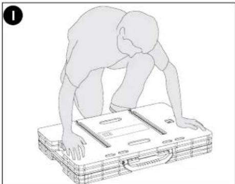 BLACK & DECKER BDWM1000 - CLOSING THE WORKBENCH - 7