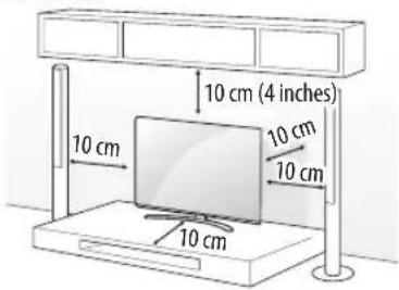 LG 43UK6500AUA - Mounting on the Table - 1