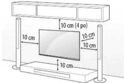 LG 43UK6500AUA - Fixation murale - 1