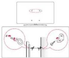 LG 43UK6500AUA - Fixation du téléviseur au mur - 1