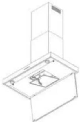 NOVY Salsa 6512 - Accessing the grease fi lter - 1