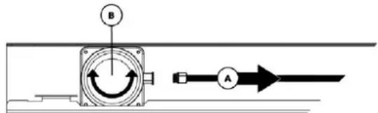 NOVY Telescopic Glass 691 - Replacing the led lighting - 3