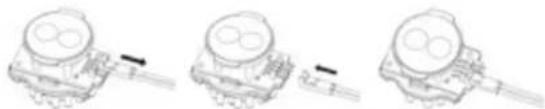 NOVY Pureline Compact 6812 - Ändern der Farbtemperatur der LED-Beleuchtung - 1