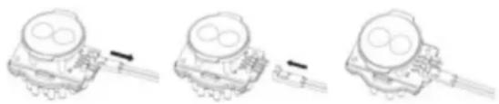 NOVY Pure'line Mini 816 - Change in colour temperature with LED-lighting - 1