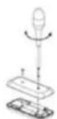 NOVY Pure'line Mini 816 - Remplacement des piles - 1