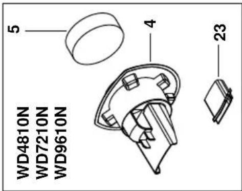 BLACK & DECKER Dustbuster DV9610PN - Kuru toplama (DV4800N, DV9610PN) - 4