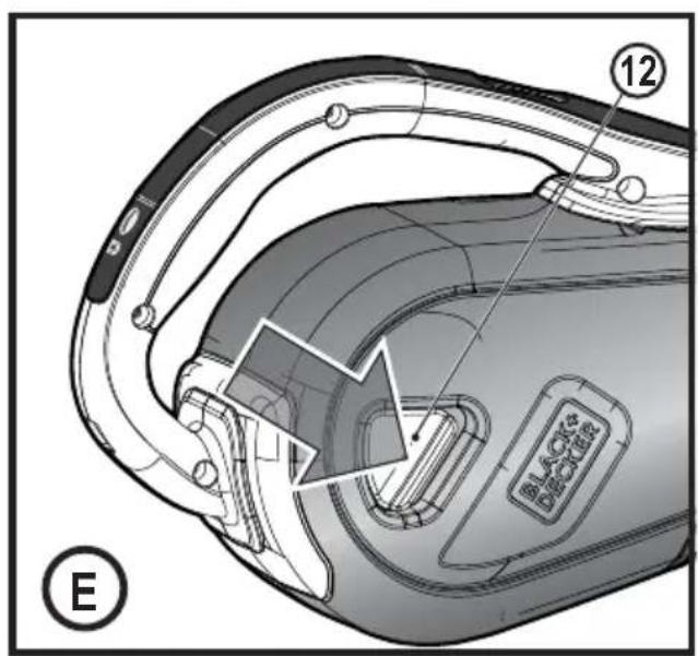 BLACK & DECKER Dustbuster DVJ315J - 7