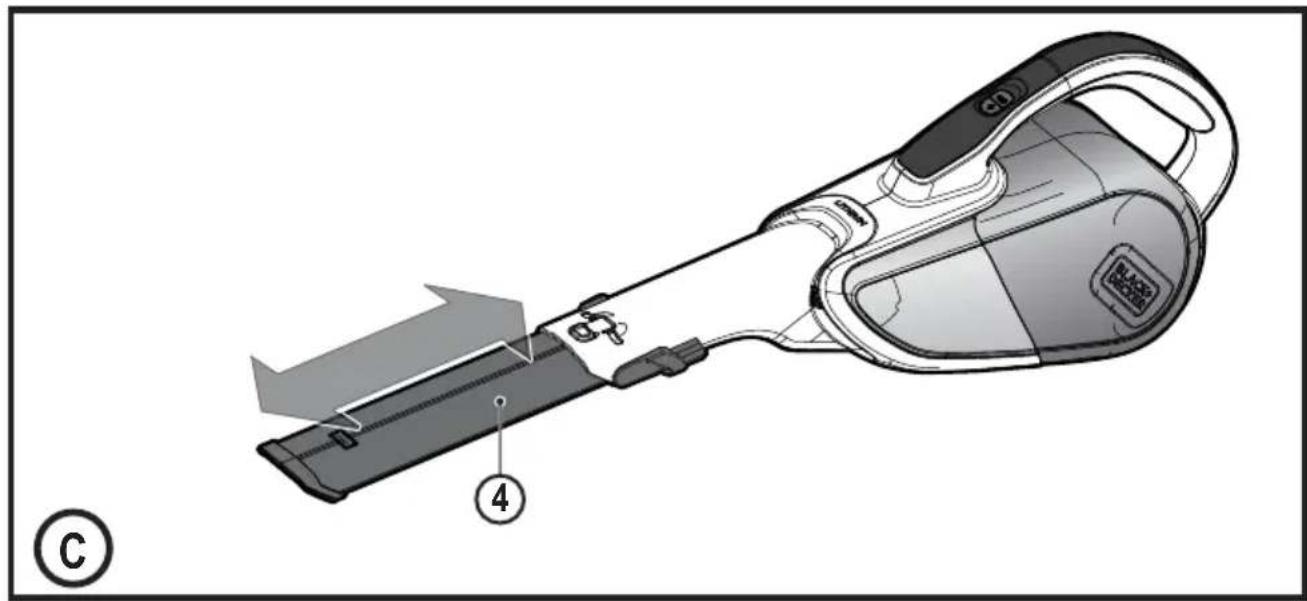 BLACK & DECKER Dustbuster DVJ315J - 4