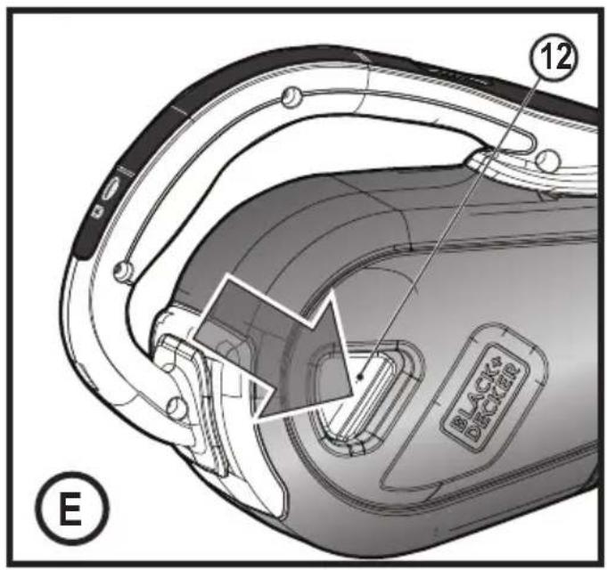 BLACK & DECKER Dustbuster DVJ320B - 6