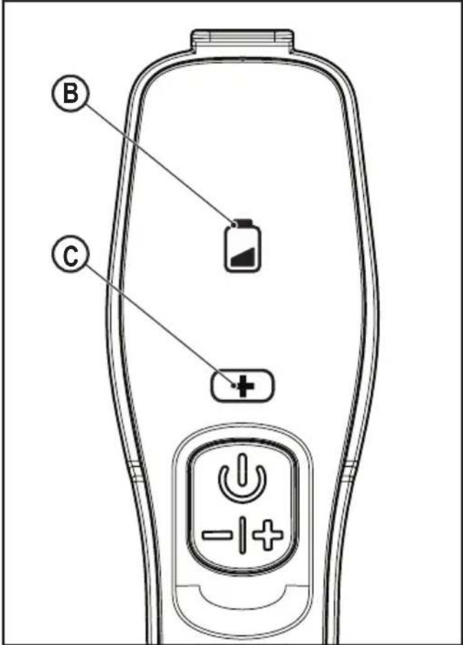 BLACK & DECKER Dustbuster DVJ320B - Lading av (Fig. D) - 1