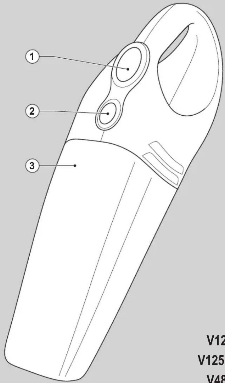 BLACK & DECKER Dustbuster V1250N - Powerful Solutions TM - 1