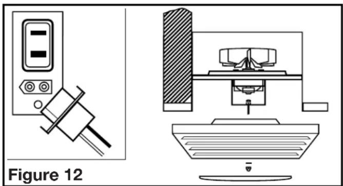 Air King ASLC50 - ATTENTION : UN MANQUEMENT À BIEN SERRER LE BOULON DU RÉFLECTEUR POT OU RÉSULTER EN UN BRUIT DE CRÉCELLEMENT ET DE RONRONNENT. - 1