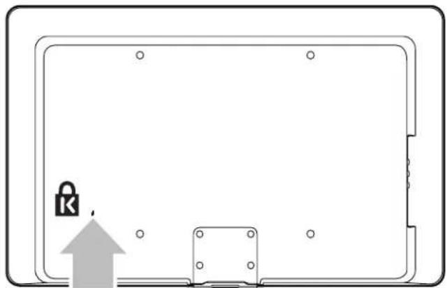 MAGNAVOX 47MF439B - Utilisation d'un verrou Kensington - 1