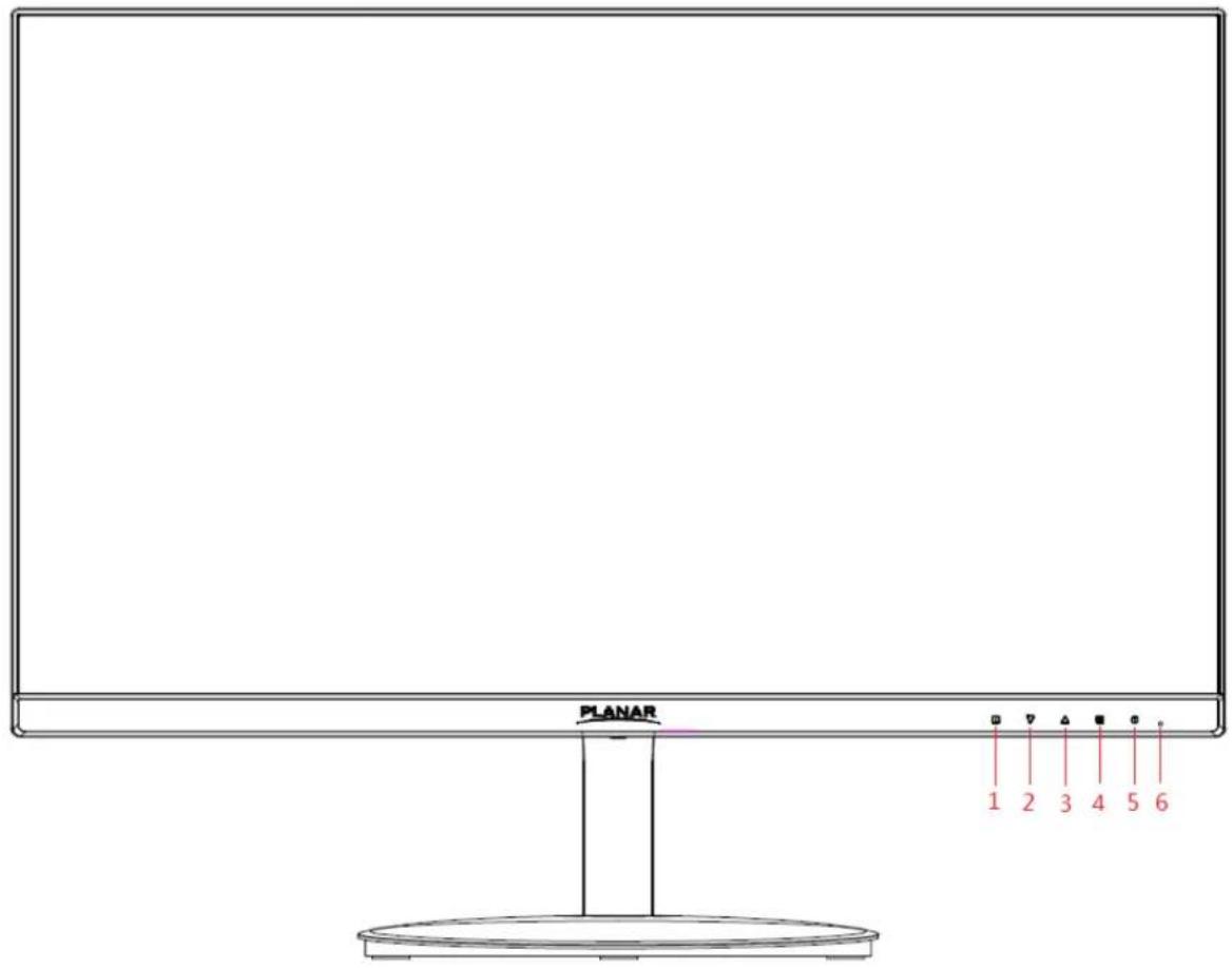 Planar PLN2400 - Front View of the Product - 1