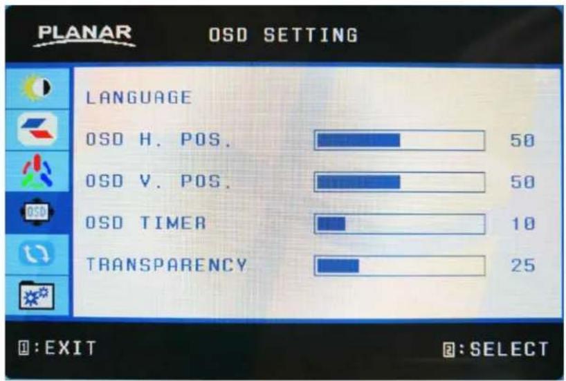 Planar PLN2200 - COLOR TEMP - 1