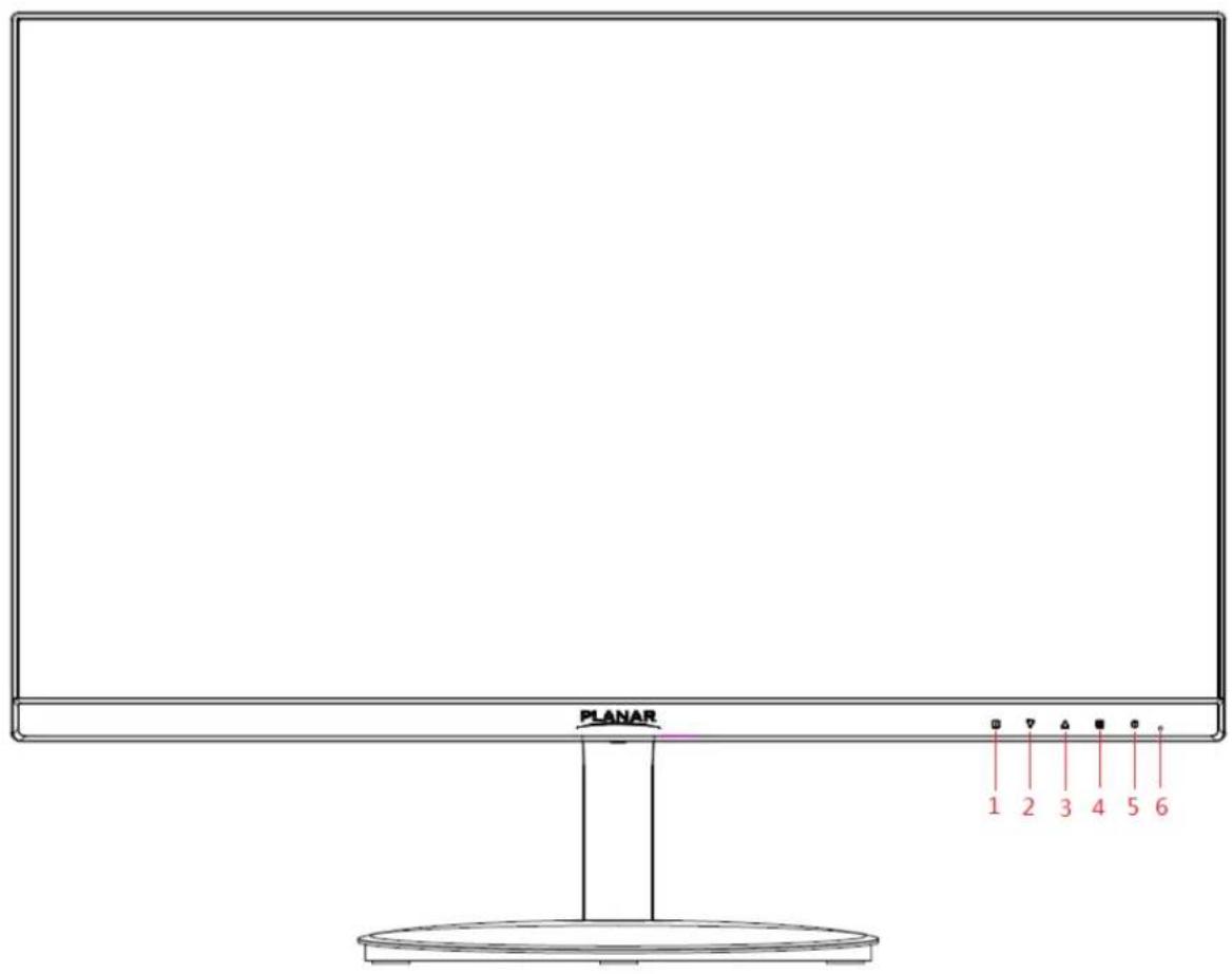 Planar PLN2200 - Front View of the Product - 1