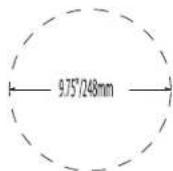 Mirage OC55 - PRODUKTABMESSAGENGEN: ÖFFNUNGSABMESSAGENGEN: - 3