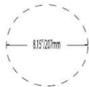 Mirage OC55 - DIMENSOES DO PRODUCTO / ORIFICIOS DE Corte - 4