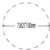 Mirage OC55 - DIMENSOES DO PRODUCTO / ORIFICIOS DE Corte - 7