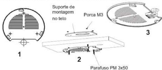 GRANDSTREAM GWN7630 - Montagem no Teto - 1