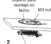 GRANDSTREAM GWN7615 - Montura de Techo - 2