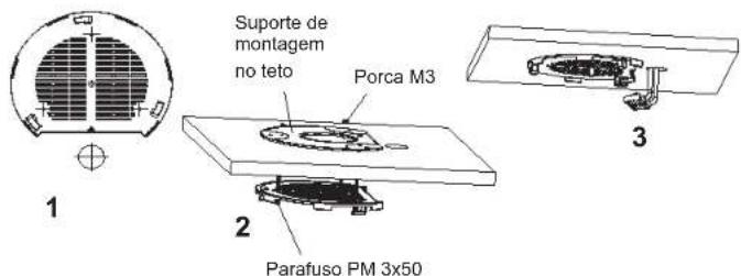 GRANDSTREAM GWN7615 - Montagem no Teto - 1