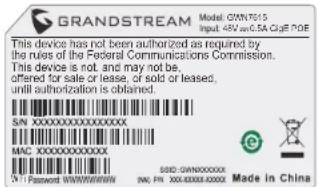 GRANDSTREAM GWN7615 - VERBINDEN SIE SICH MIT DEM VOREINGESTELLTEN WI-FI-NETZWERK DES GWN7615 - 1