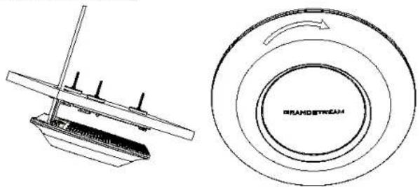 GRANDSTREAM GWN7600 - Montaż na ścianie - 9