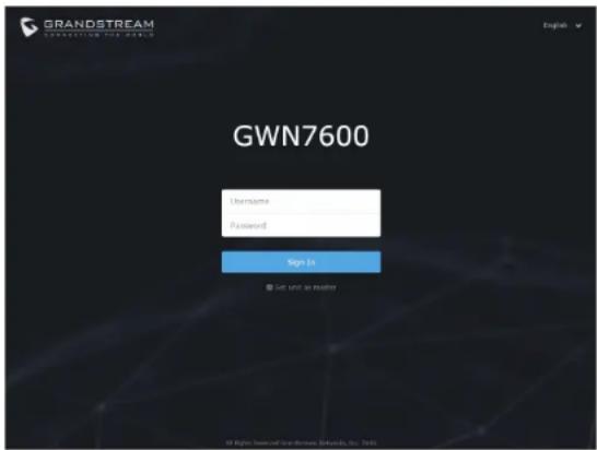 GRANDSTREAM GWN7600 - ALIMENTATION ET RACCORDEMENT DU GWN7600 - 3