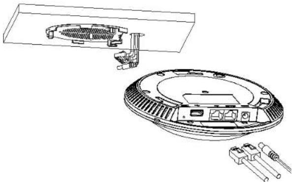 GRANDSTREAM GWN7600 - Montaggio a soffitto - 3