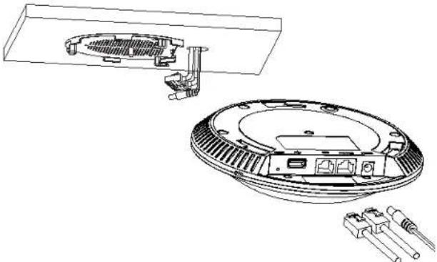 GRANDSTREAM GWN7600 - Wandmontage - 8
