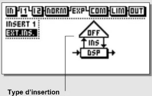 TC ELECTRONIC Finalizer Plus96K - PAGE PRINCIPALE Insertions - 3