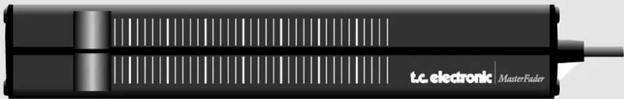 TC ELECTRONIC Finalizer Plus96K - Connexion et calibrage du Master Fader - 1