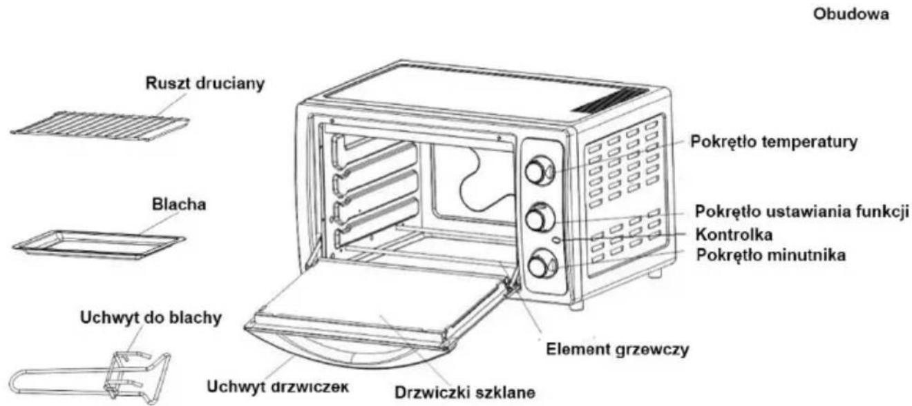 THOMSON THEO938CTB - ZAPOZNANIE SIĘ Z PIEKARNIKIEM - 1