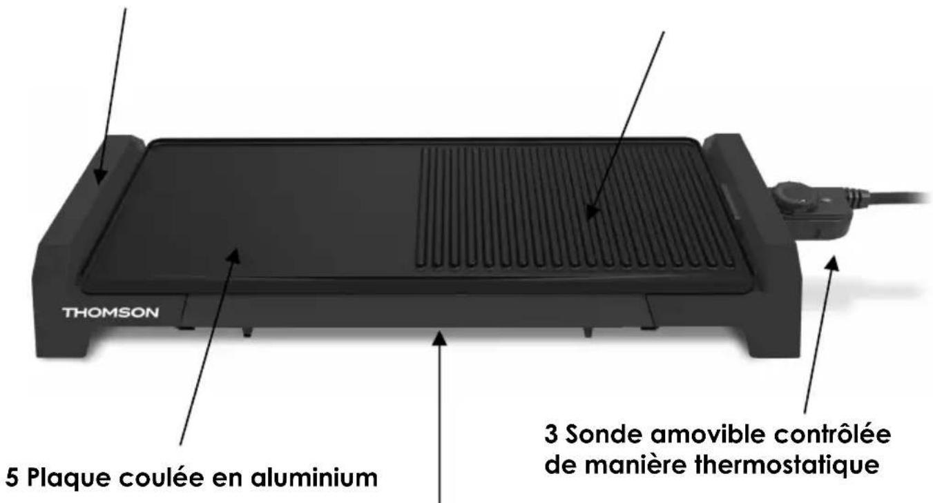 THOMSON THPL960G_2A - Caracteristiques de votre grill - 1