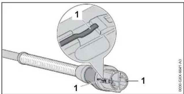 STIHL AR 3000 L - Cleaning Contacts of the Connecting Cable - 3