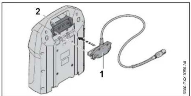 STIHL AR 3000 L - Montar el cable de conexión - 1