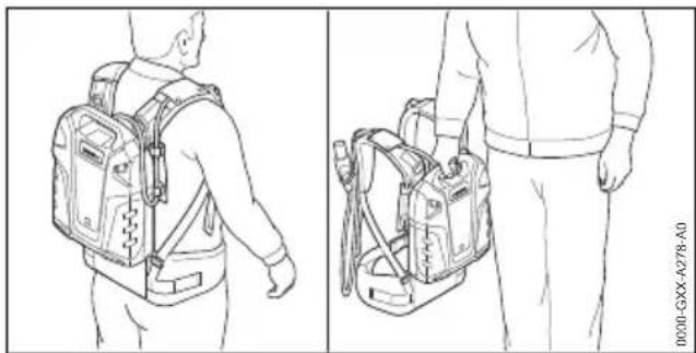 STIHL AR 3000 L - Transport akumulatora - 1