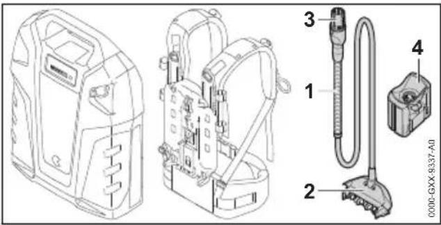STIHL AR 3000 L - Connecting Cable and AP Adapter - 1