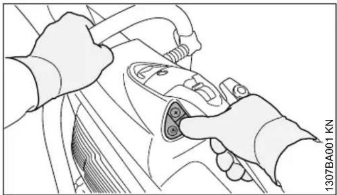 STIHL TS 500i - Vor der Arbeit - 1