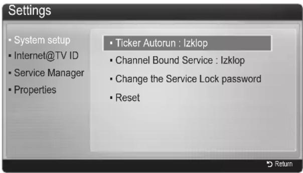 SAMSUNG UE55C6990 - Settings - 1