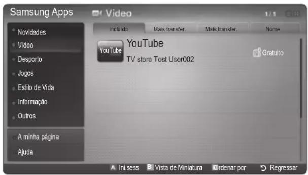 SAMSUNG UE55C6990 - Samsung Apps - 1