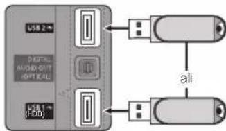SAMSUNG UE55C6990 - Prikljucitev naprave USB - 1