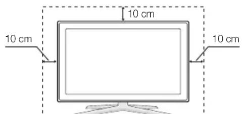 SAMSUNG UE55C6990 - Installation with a stand. Installation with a wall-mount. - 1