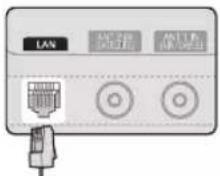 SAMSUNG UE55C6990 - Connexion à un réseau cable - 3