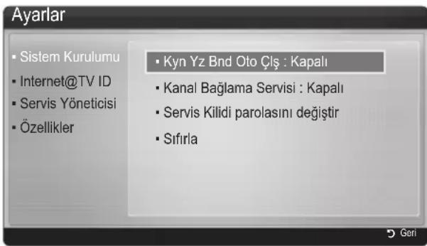 SAMSUNG UE55C6990 - Ayarlar - 1