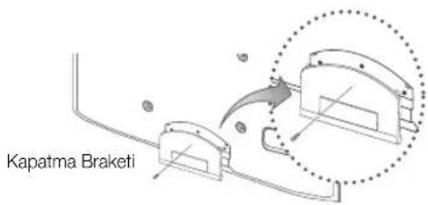 SAMSUNG UE55C6990 - Kapatma Braketinin Montaji - 1